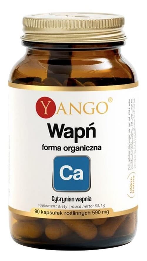 Yango Calcium Citrate - 200 mg Kalzium - 30 Tabletten – Yango Verpackung