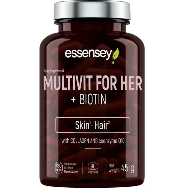 Essensey - Multivitamine For Her + Biotine - 90 capsules – Essensey verpakking