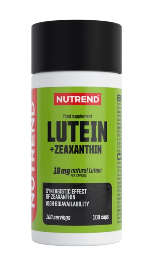 Nutrend Lutein + Zeaxanthin 18 mg + 1,1 mg - 100 kapslar