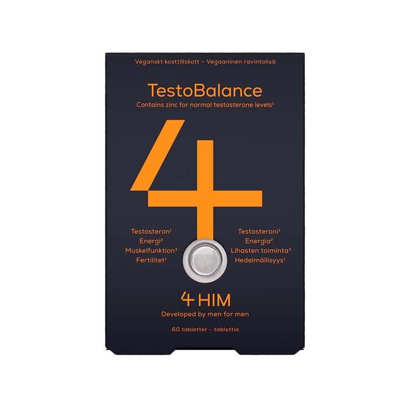 4Him TestoBalance 60 comprimés | 4Him&Her – 4 HIM emballage