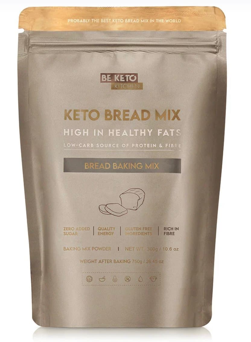 BeKeto Keto Chleb Mischung zum Backen 300g | BeKeto – Be Keto Kitchen packaging