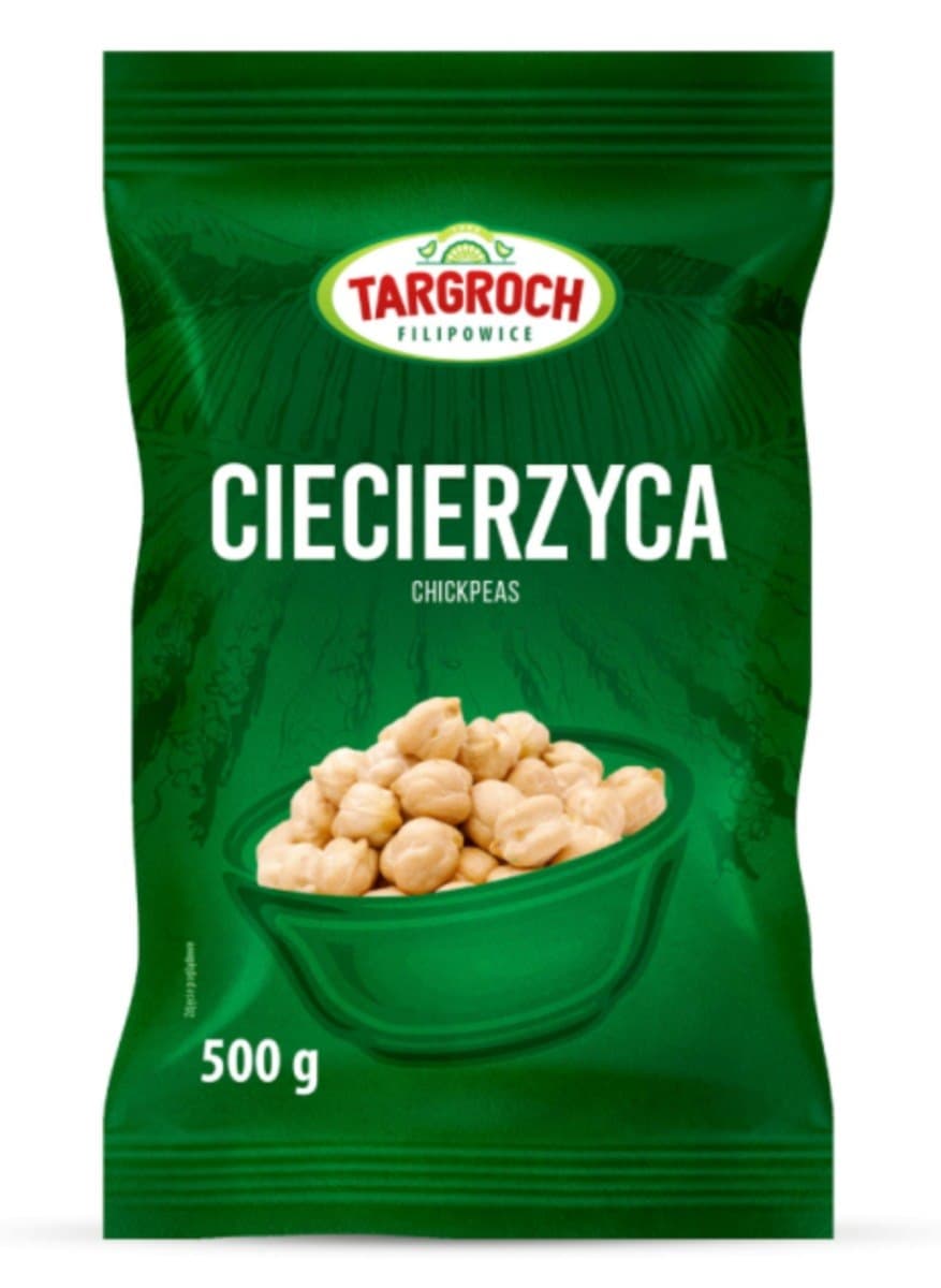 Targroch Cieciorka ziarno 500 g – Targroch förpackning