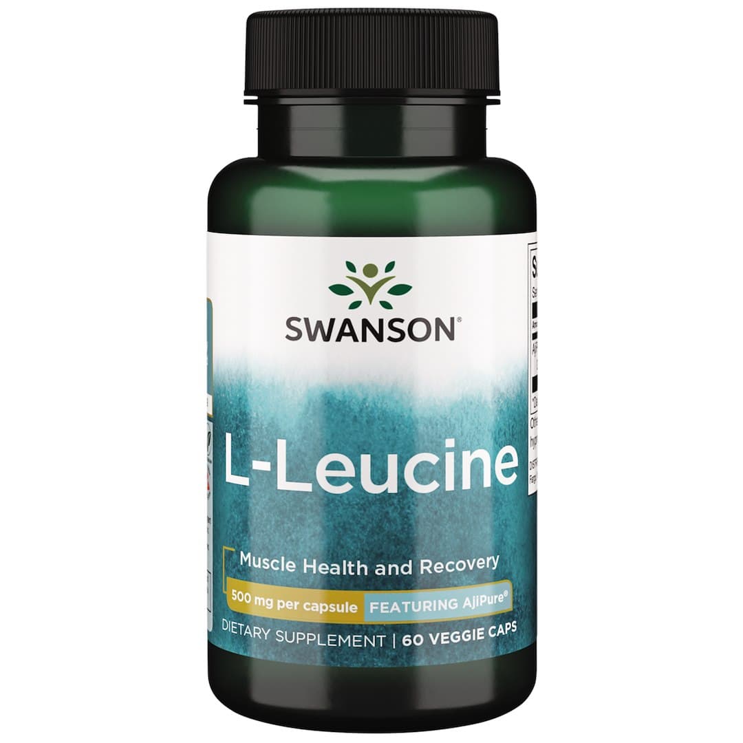 Swanson - L-Leucine - 60 Veggie Caps