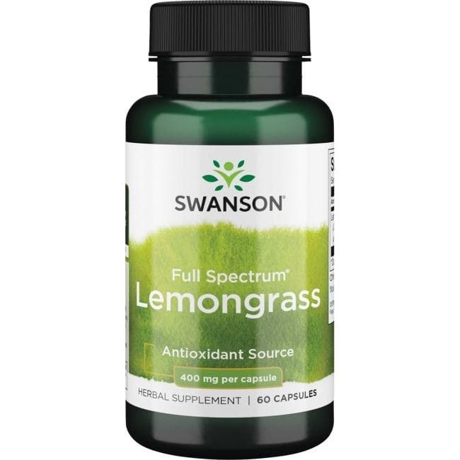 Swanson Vollspektrum Zitronengras - 400mg – Swanson packaging