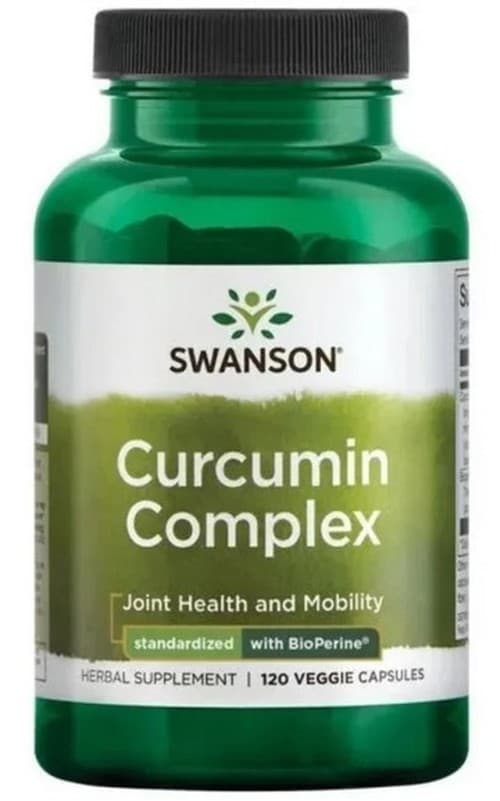 Swanson Curcumin Complex 700 mg - 120 vegetariska kapslar