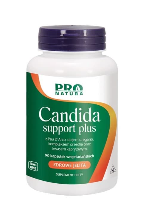 Pro Natura - Candida Support Plus, 60 capsules