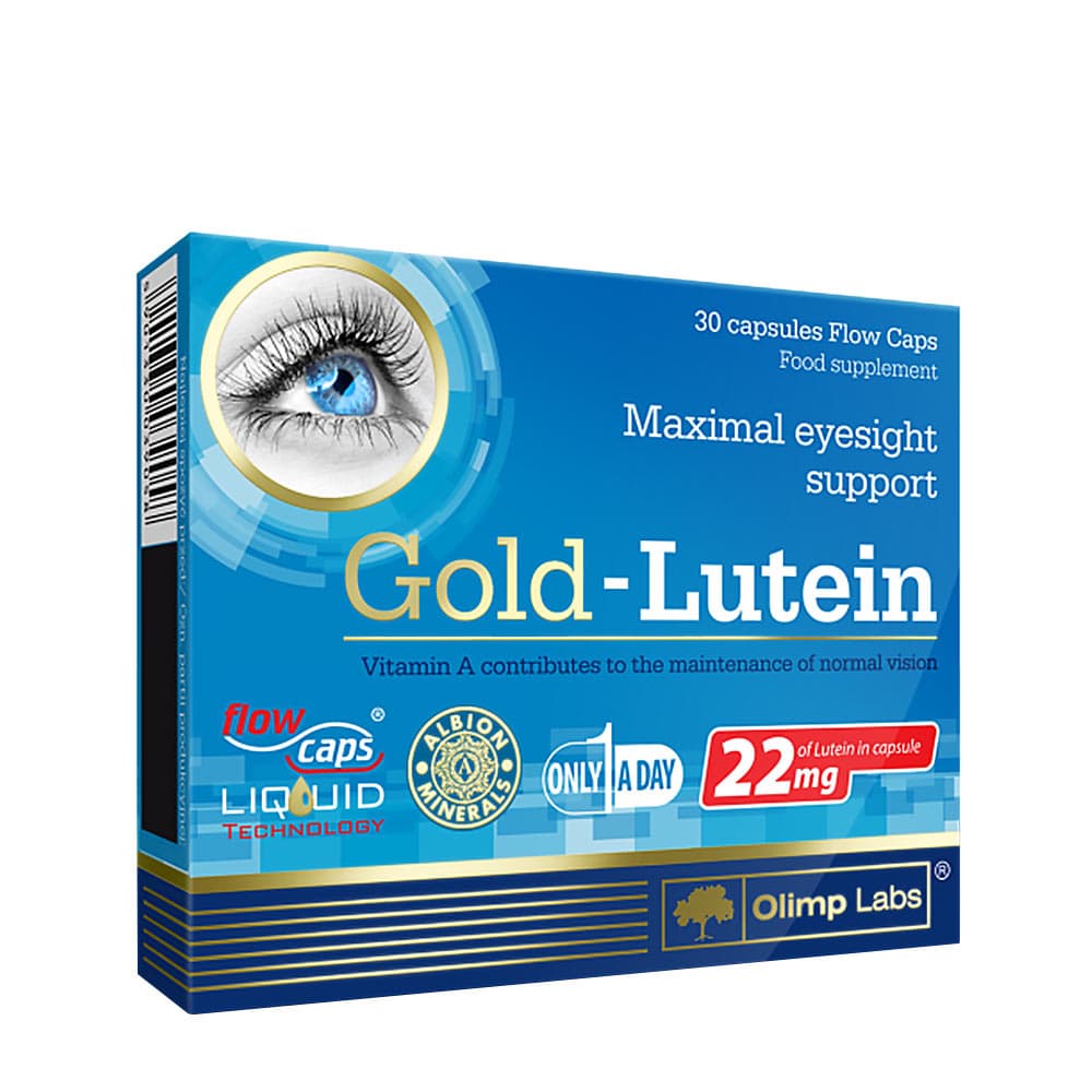 Olimp Labs - Gold Lutein - 30 kapsler – Olimp Labs packaging