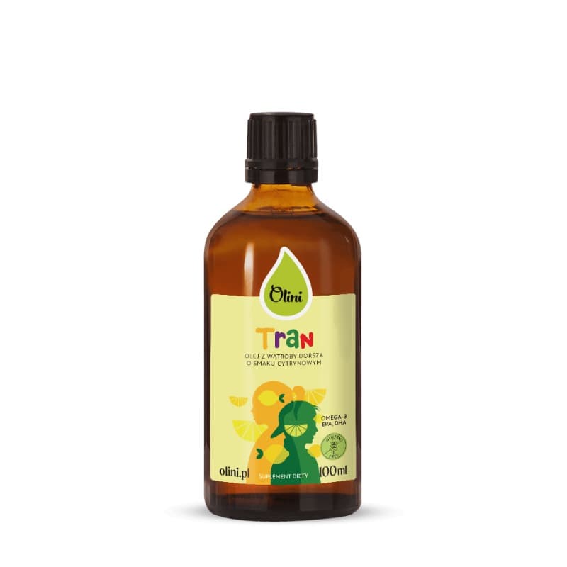 Olini - Lemon Cod Liver Oil – olini förpackning