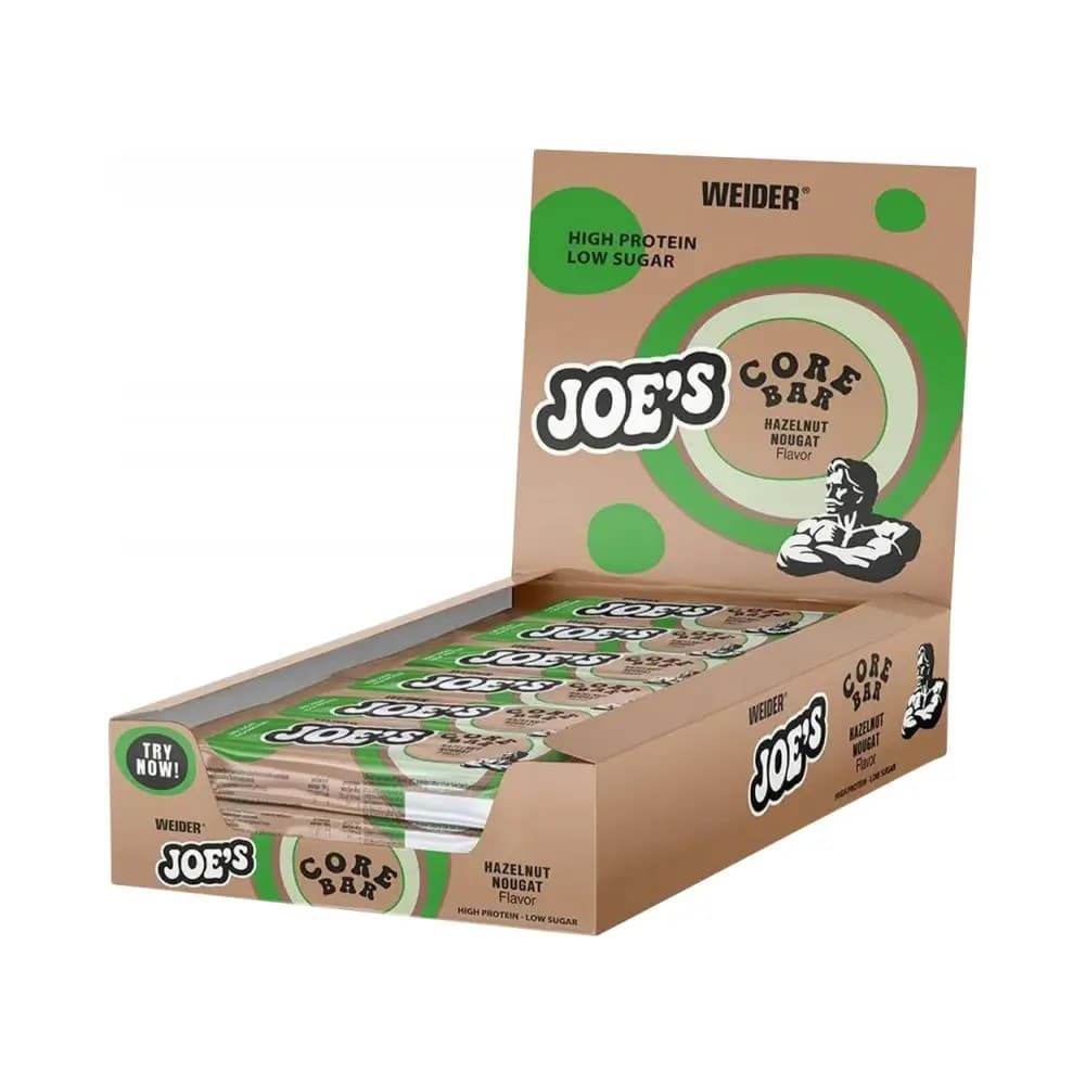 Weider - Joe's Core Bar (12x45g) - Hazelnut