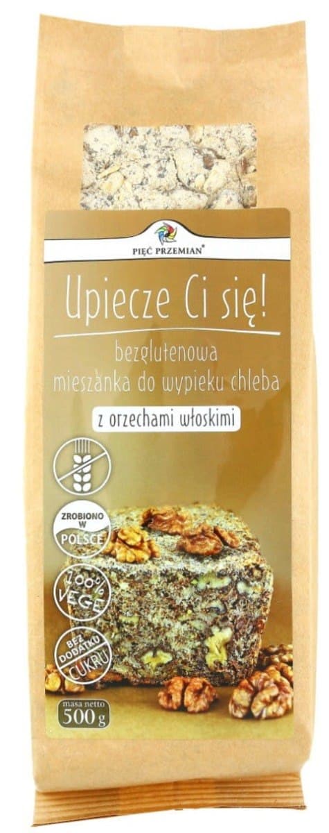 Pięć Przemian - KETO Bread Mix Gluten-Free – Pięć Przemian empaque
