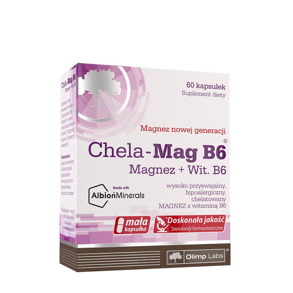 Olimp Labs - Chela-Mag B6 – Olimp Labs packaging
