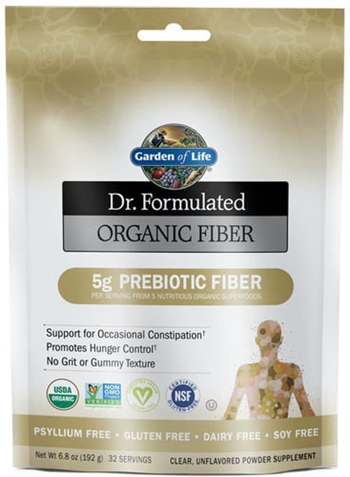 Garden Of Life - Dr. Formulated Organic Fiber - 192g – Garden Of Life confezione