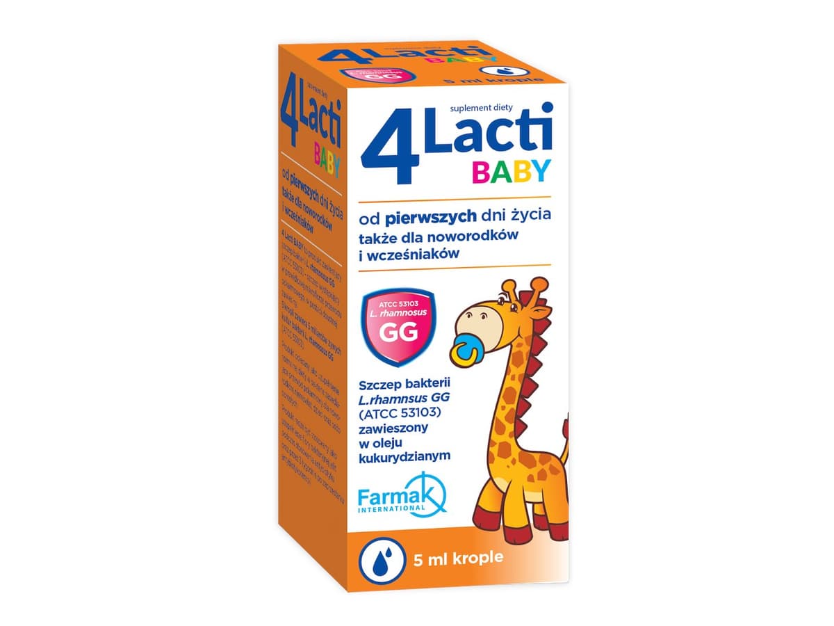 Nord Farm 4 Lacti Baby 5 ml – Farmak confezione