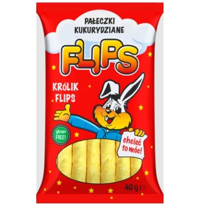 Flips - Majsstavar - 40g – Flips packaging