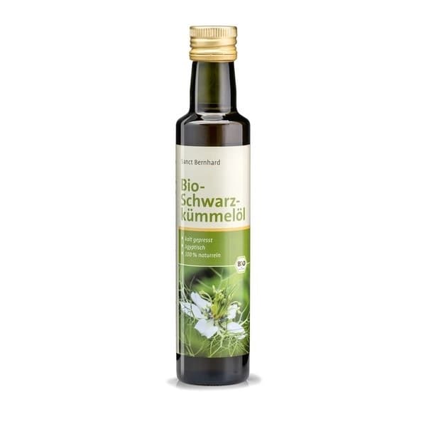 Kräuterhaus Sanct Bernhard Organic Cumin Oil 250ml – Kräuterhaus Sanct Bernhard packaging