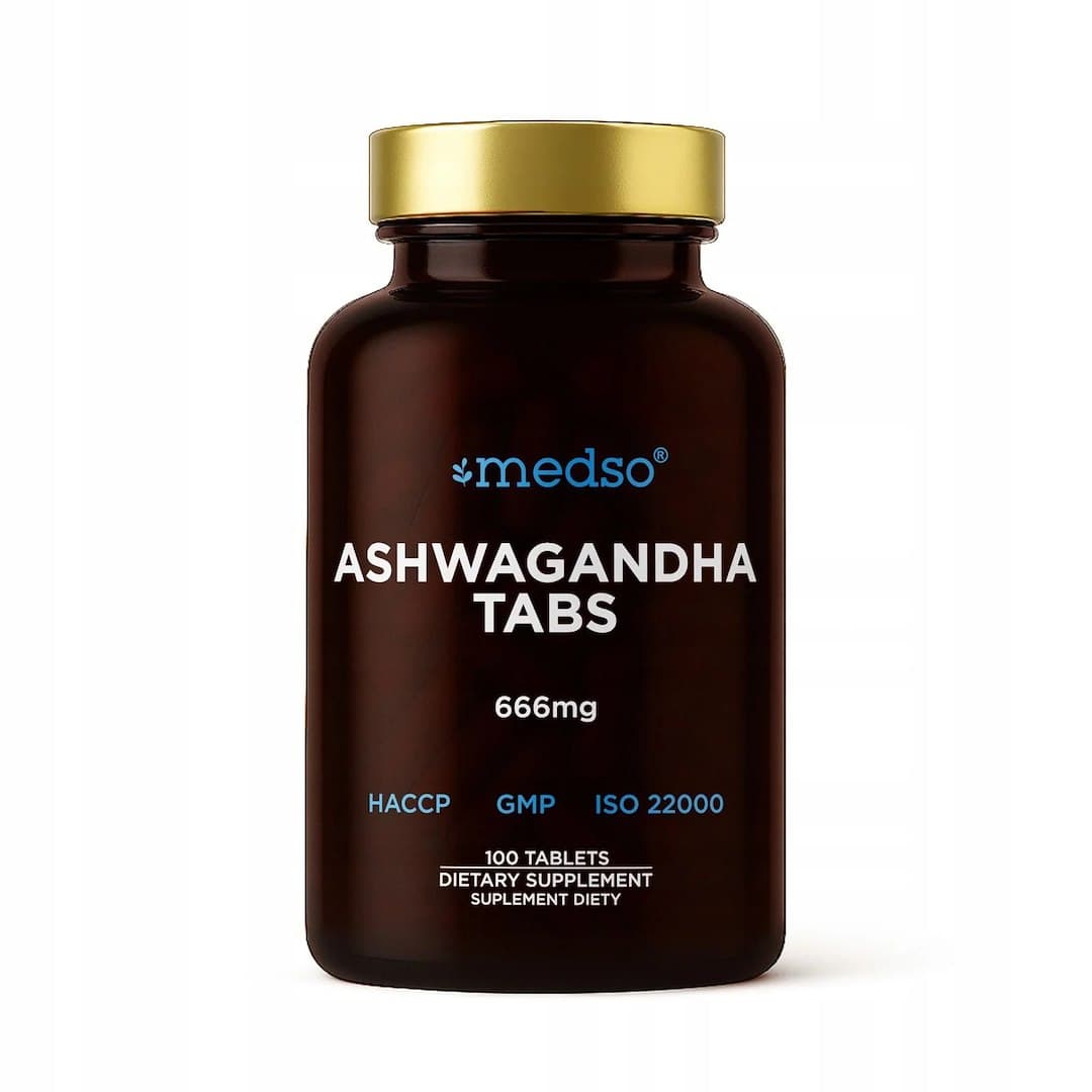 Medso Ashwagandha TABS 666 mg 100 Tabletten – Medso Verpackung