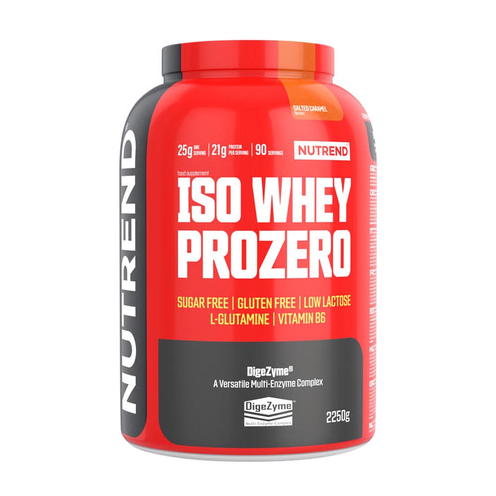Nutrend - Iso Whey Prozero – Nutrend förpackning