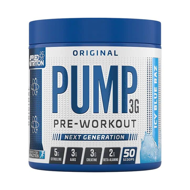 Applied Nutrition - Pump 3g Pre-Workout – Applied Nutrition Verpackung