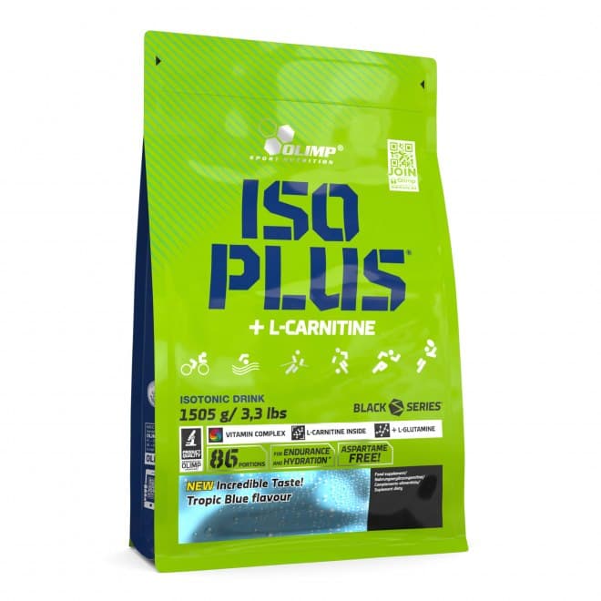 Olimp Labs - Iso Plus + L-Carnitine - Isotonic Drink – Olimp Labs förpackning