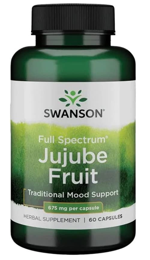 Swanson - Full Spectrum Jujube Fruit - 60 Caps – Swanson förpackning