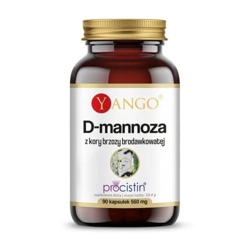 Yango D-Mannose 470 mg - 90 vegetarische Kapseln – Yango packaging
