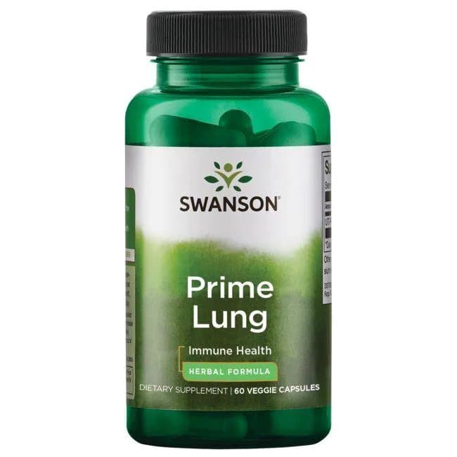 Swanson - Prime Lung - 60 Vcaps – Swanson förpackning