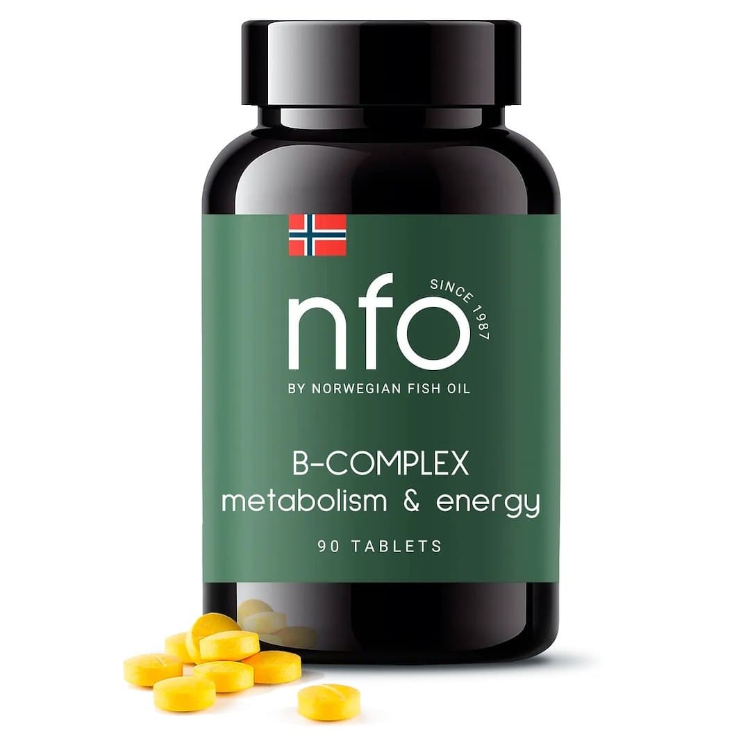 Nfo B-Complex Metabolism & Energy 90 tabletter – NFO packaging