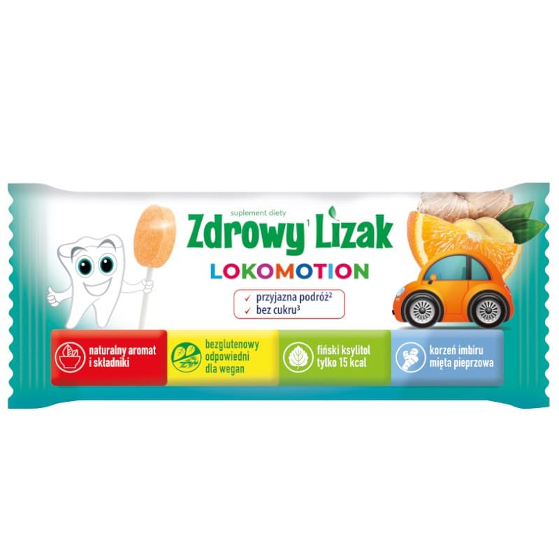 Zdrowy Lizak - Piruleta sin azúcar – empaque