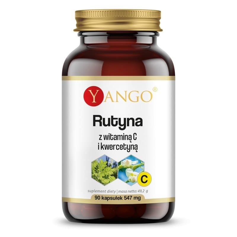 Yango Rutin mit Vitamin C und Quercetin - 90 Kapseln