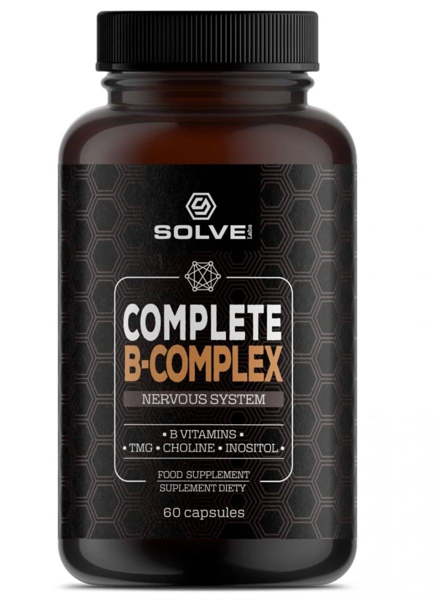 SolveLabs Complete B-complex 60 kapslar – SolveLabs förpackning