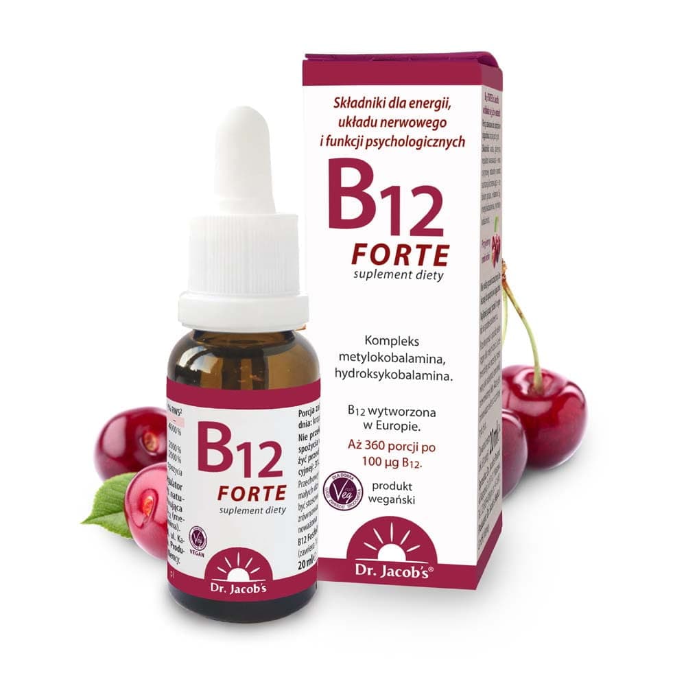 Dr. Jacob's Vitamine B12 FORTE 20 ml