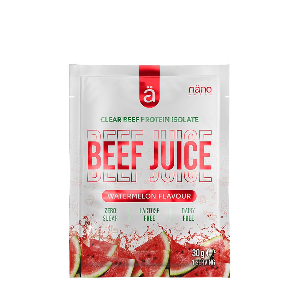 Näno Supps - Beef Juice – Näno Supps förpackning
