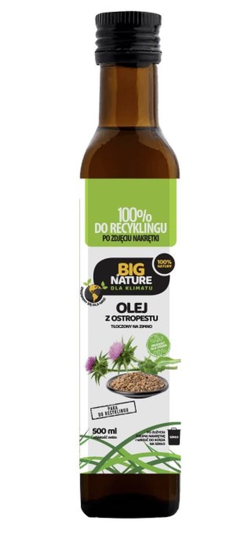 Big Nature - Cold-Pressed Milk Thistle Oil – Big Nature packaging