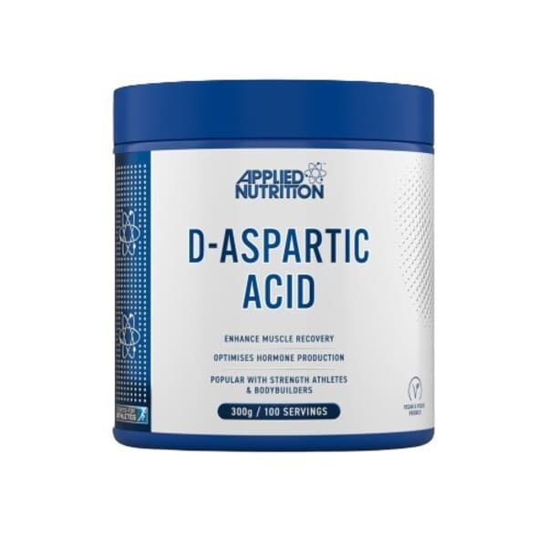 Applied Nutrition - D-Aspartic Acid 3000mg Powder 300g – Applied Nutrition packaging