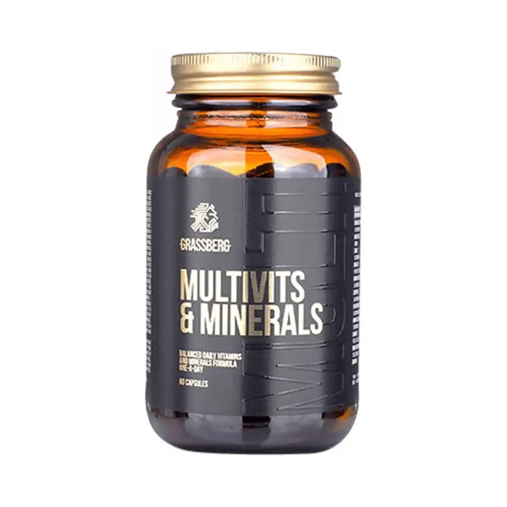 Grassberg - Multivits & Minerals - Unflavoured – Grassberg opakowanie