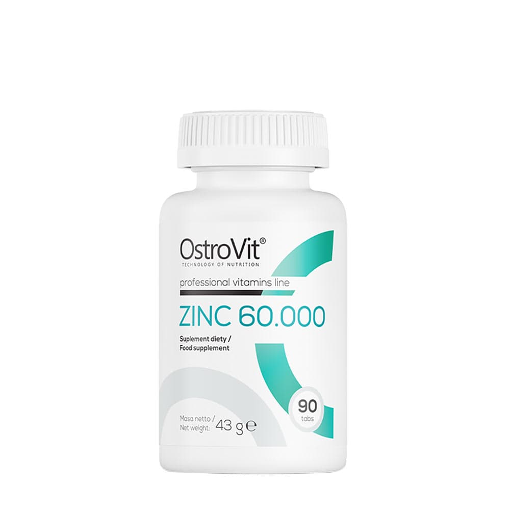 OstroVit - Zinc 60.000 - 90 Tabs – OstroVit förpackning