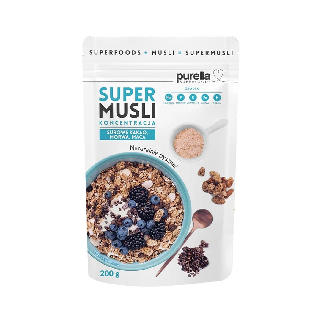 Purella Superfoods SuperMusli Konzentration 200 g