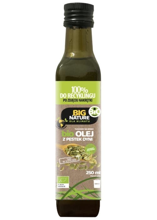 Big Nature - Organic Cold-Pressed Pumpkin Seed Oil 250ml