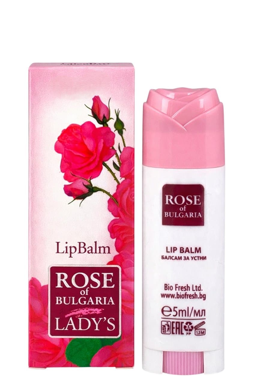 Bio Fresh Ltd. (Rose of Bulgaria Lady's line) - Organic Rose Lip Balm 5ml