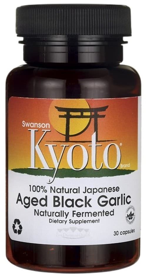 Swanson - Kyoto Aged Black Garlic - 30 Caps