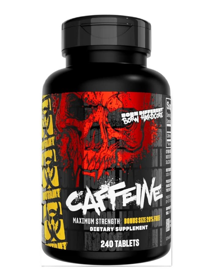 Mutant - Caffeine - 240 Tabs – Mutant förpackning