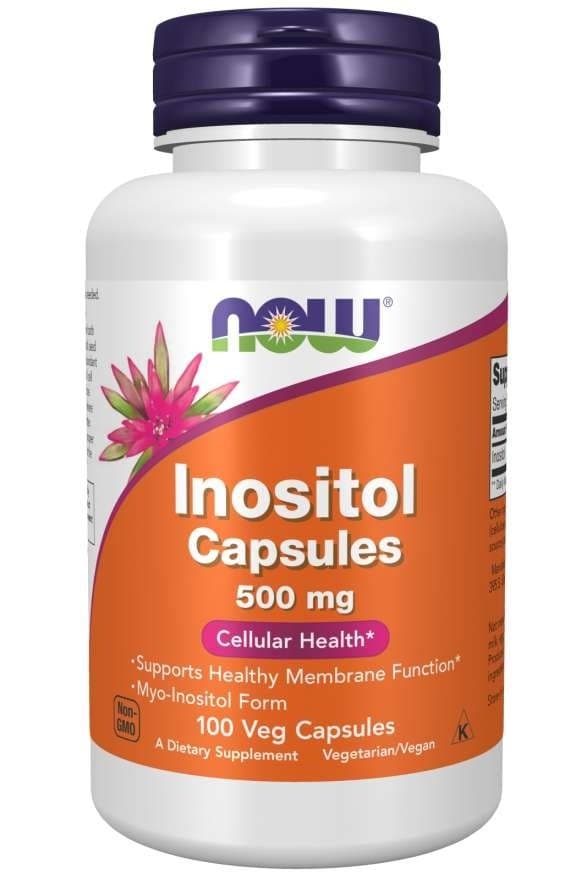 NOW Foods Inositol Proszek 730 mg – NOW Foods packaging