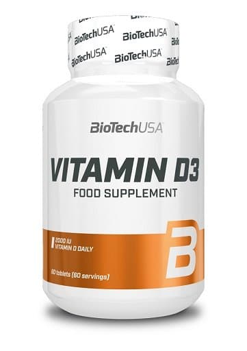 BioTechUSA - Vitamin D3 - 90 Tabletten