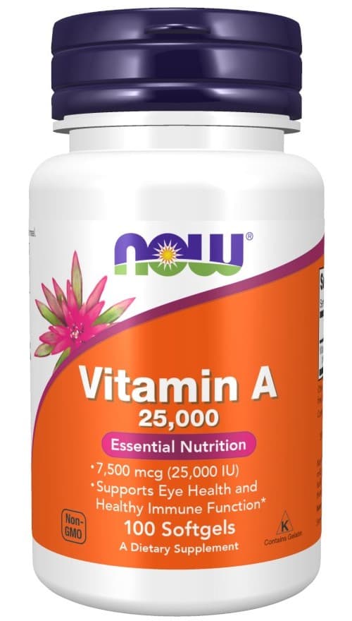 NOW Foods - Vitamin A – NOW Foods packaging