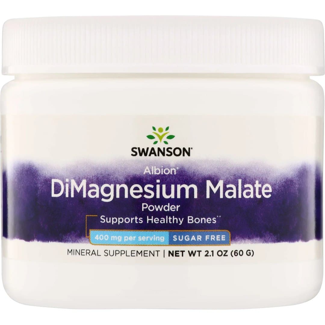 Swanson - Albion DiMagnesium Malate (60 g) – Swanson packaging