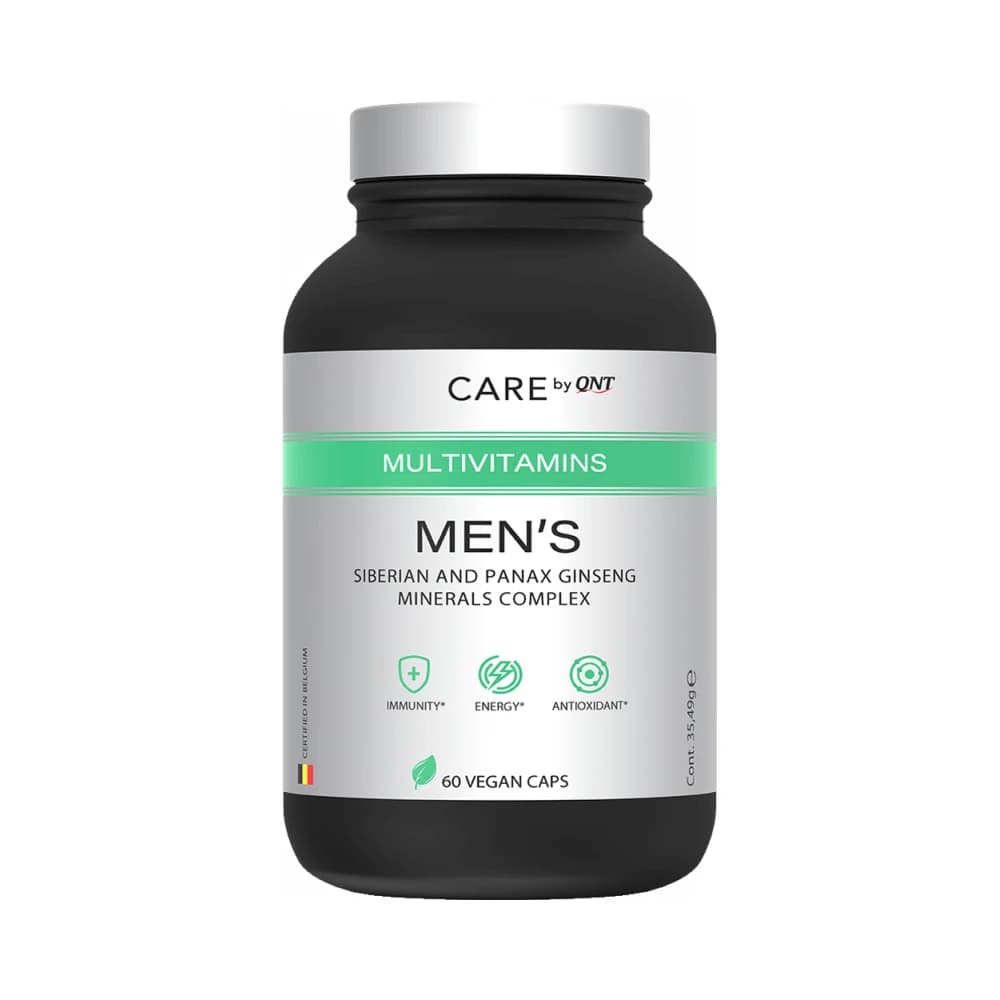 QNT Life - Men'S Multivitamins - Sin sabor - 60 cápsulas veganas – QNT empaque