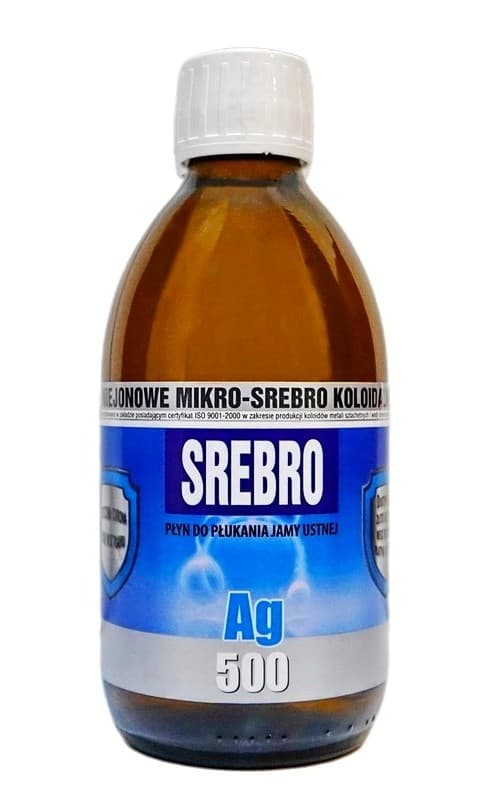 Srebro - Colloidal Silver Micro - 300ml – Srebro Verpackung
