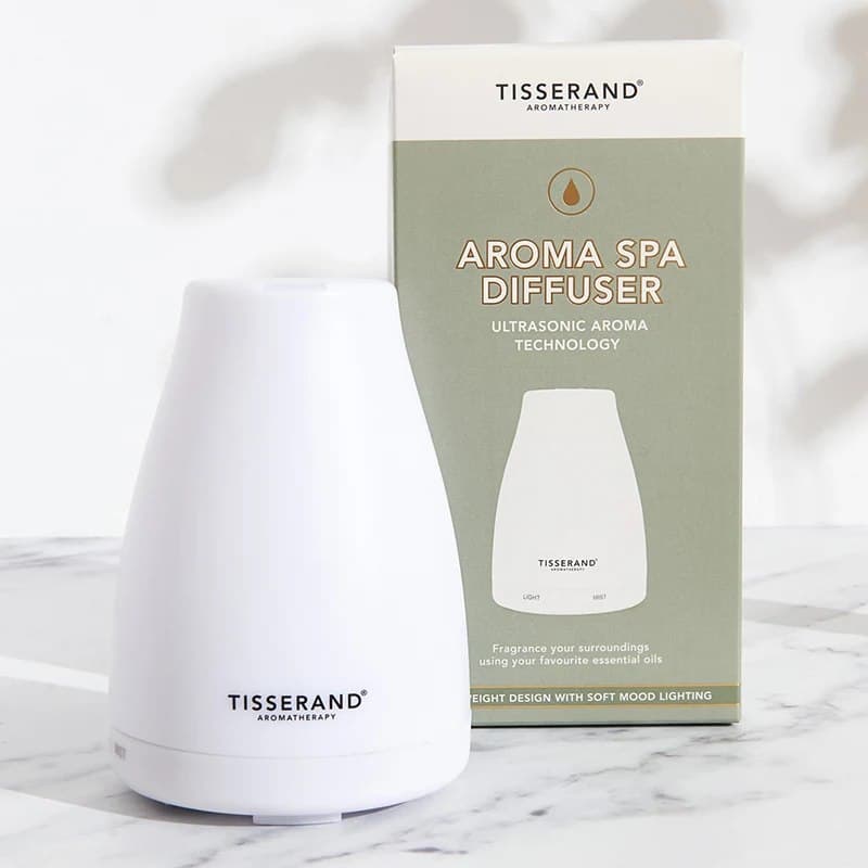 Tisserand Aromatherapy Aroma Spa Diffuser con presa europea – Tisserand Aromatherapy confezione