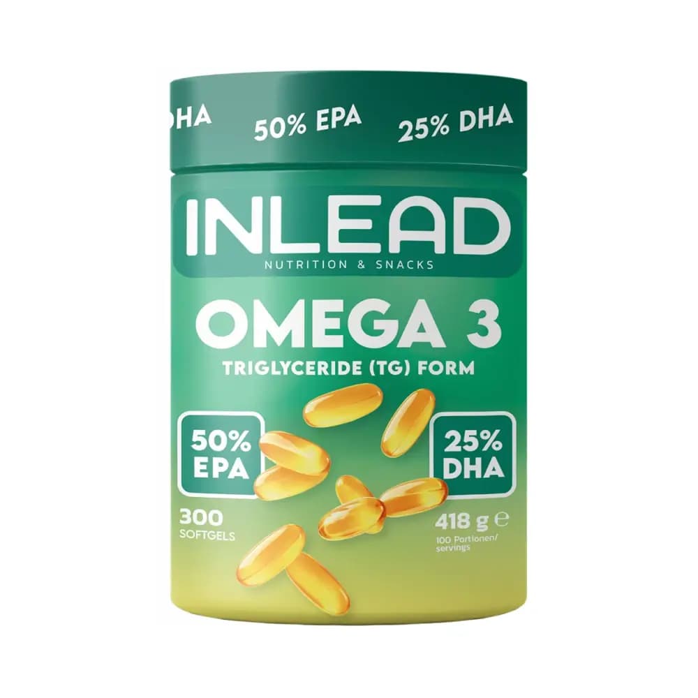 Inlead - Omega-3 1000mg Triglyceride Vorm - Ongeparfumeerd – Inlead verpakking