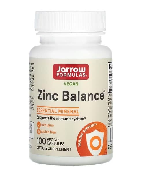 Jarrow Formulas - Zinc Balance 30 kapsler – Jarrow Formulas emballage